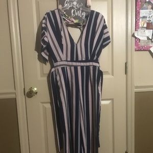 Jumper- super comfy with open back.